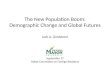 Jack Goldstone on Demographic Change and Global Futures