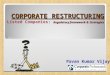 Corporate restructuring listed companies regulatory framework & strategies cr nirc 26.7.08