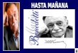 Hasta Mañana - MARIO BENEDETTI