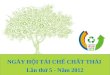 Ngày hội tái chế lần 5 - 2012