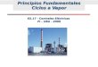 Principios Fundamentales Ciclos a Vapor 65.17 - Centrales Eléctricas FI – UBA - 2009