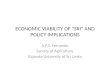 1312 Economic Variability of "SRI" and Policy Implications in Sri Lanka