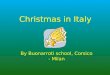 Presentation about christmas in italy