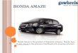 Honda amaze cars