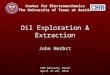 Oil Exploration and Extraction - John Herbst - v2 - 2010