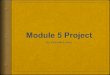 module 5 project