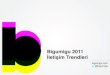 Bigumigu 2011 İletişim Trendleri Raporu