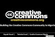 Building the creative commons community in nigeria