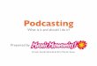 Podcasting: What is it and should I do it?