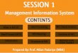 Session 1 introduction of management information system