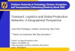 Transport, Logistics And Global Production