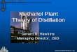 Methanol Plant - Theory of Distillation