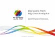 Big gains from big data analytics