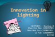 Innovation in lighting latest