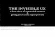 Invisible ux - how sensors can give users super powers