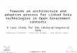 Towards an architecture and adoption process for Linked Data technologies in Open Government contexts - A case study for the Librery of Congress of Chile