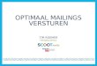 Tim Roemer - Optimaal mailings versturen