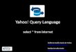 Yahoo! Query Language