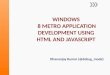 Windows8 metro presentation
