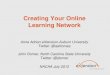 Building Your Online Personal Learning Network