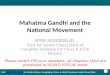 ICSE Class X History - Mahatma Gandhi and National Movement