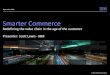 Achieving Smarter Commerce Through Optimized Buy and Sell Processes - Scott Lewis, IBM