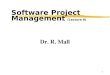Download slides on Software Project Management I