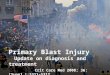 Primary Blast Injury