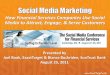 Social Media for Financial Services Companies
