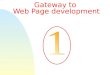 Session1   gateway to web page development