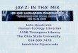 Hiphop Literacies JAY-Z: In Tha' Mix