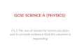 GCSE science a (physics) waves