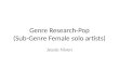 Genre research pop