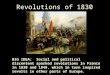 Revolutions of 1830 1848