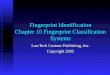 fingerprint classification systems Henry and NCIC