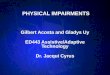 Physical Impairments 97 2003