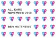 All Ears - Ben Matthews
