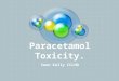Sean Kelly on Paracetamol Toxicity
