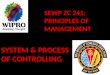 System & process 0 f contrilling (chpt 18)