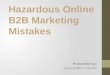B2B marketing and general mistakes