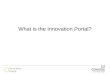 What Is The Innovation Portal?