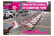 Innovation Strategy in Service Firms