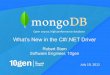 Webinar: What's new in the .NET Driver