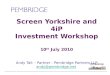 4iP Investment Workshop Andy Pembridge