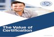 The value of Certification