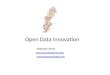 Open Data Open Innovation