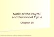 Audit of the Payroll and Personnel Cycle _ Accounting & Audting