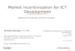 Market incentivisation for ICT Development (National ICT policies and their impact)