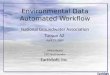 Environmental Data Automated Workflow - NGWA - Tucson April 2009