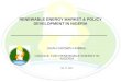 Renewable energy market & policy development in nigeria